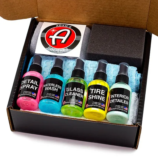 Adam's Polishes Sample Kit - Набор по уходу, 5х60 мл. + аксессуары - 1