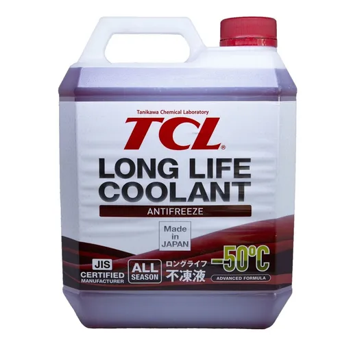 TCL Антифриз TCL LLC -50C красный, 4 л - 1