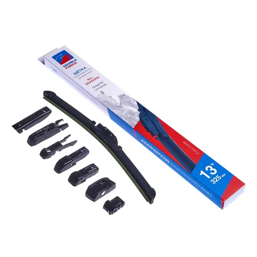 Double Force Щетка стеклоочистителя бескаркасная, 325 мм ("13") - 1