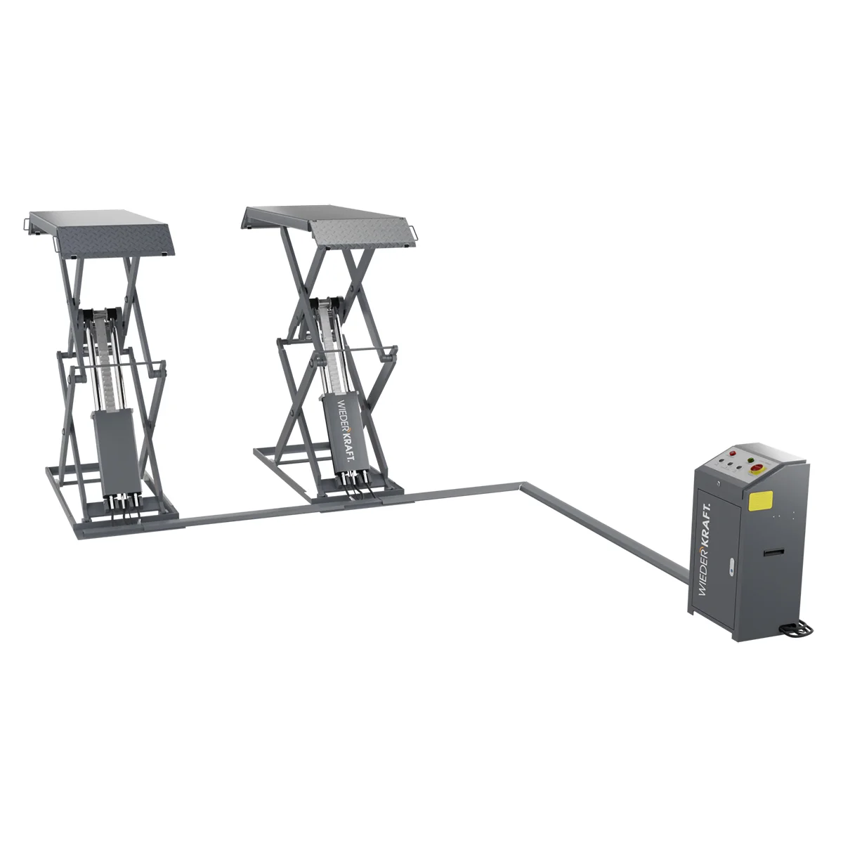 WDK-505X Подъемник ножничный слесарный 3,5 тонны, 380В