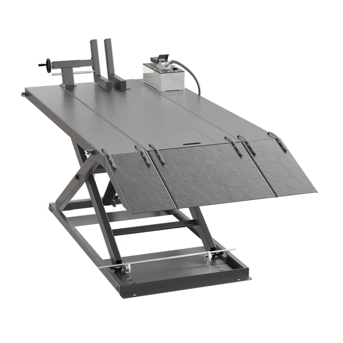 WDK-FC75W Подъемник пневмогидравлический 0,7 тонн для мототехники